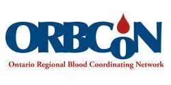 Ontario Regional Blood Coordinating Network (ORBCoN) logo image